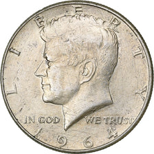 Vereinigte Staaten, Half Dollar, Kennedy Half Dollar, 1964, U.S. Mint, Silber