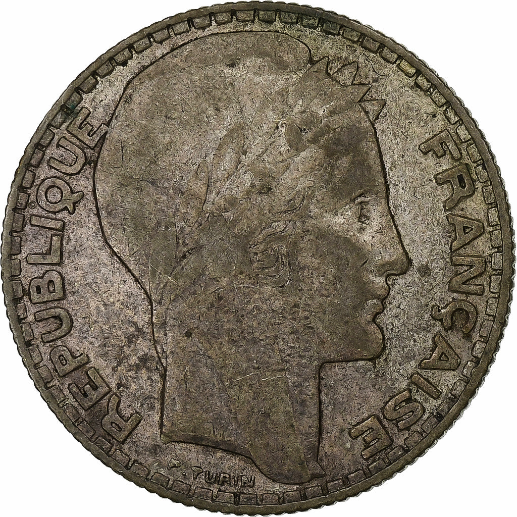 Frankreich, 10 Francs, Turin, 1932, Paris, Silber, SS, Gadoury:801, KM:878