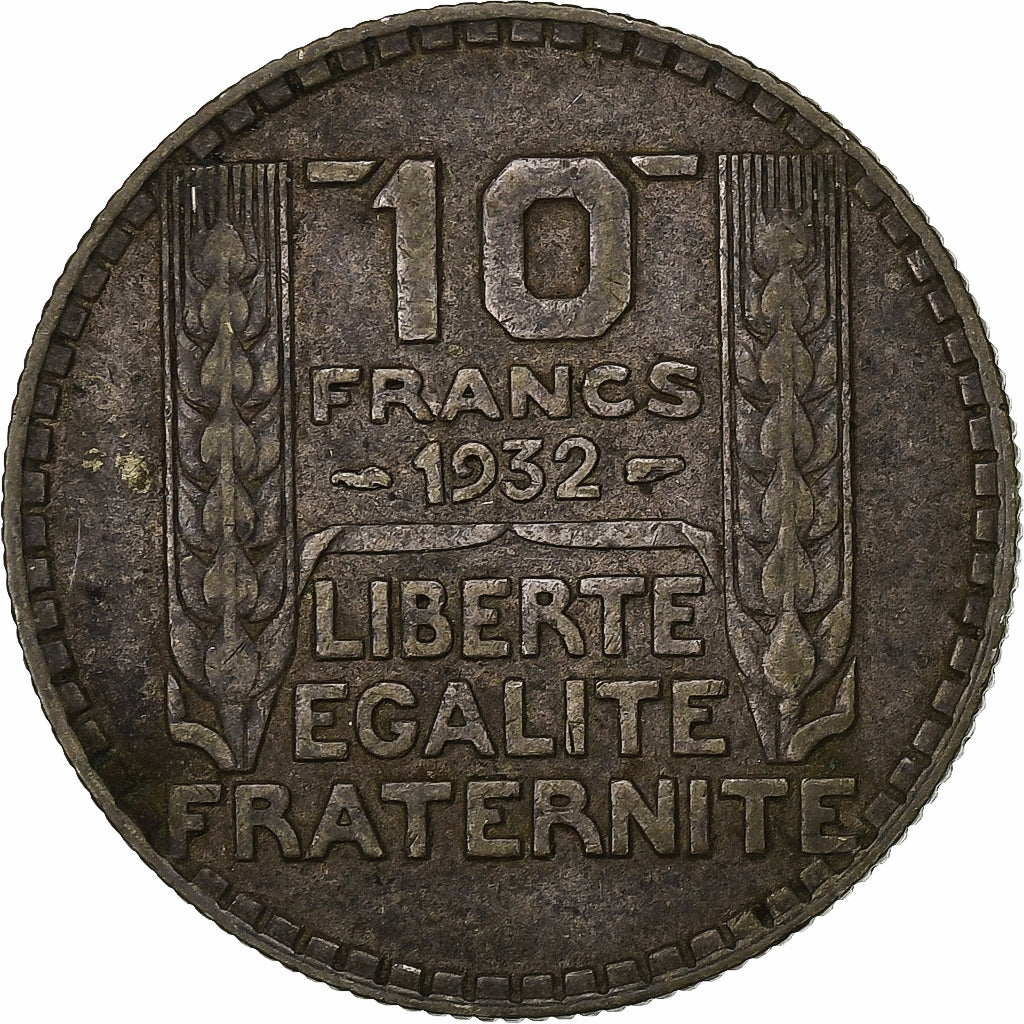 Frankreich, 10 Francs, Turin, 1932, Paris, Silber, SS, Gadoury:801, KM:878
