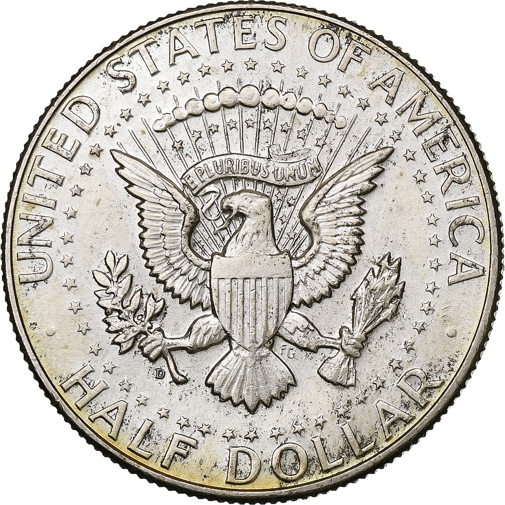 Stati Uniti, Half Dollar, Kennedy Half Dollar, 1964, U.S. Mint, Argento, BB+