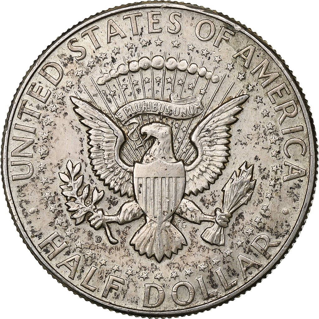 United States, Half Dollar, Kennedy Half Dollar, 1964, U.S. Mint, Silver