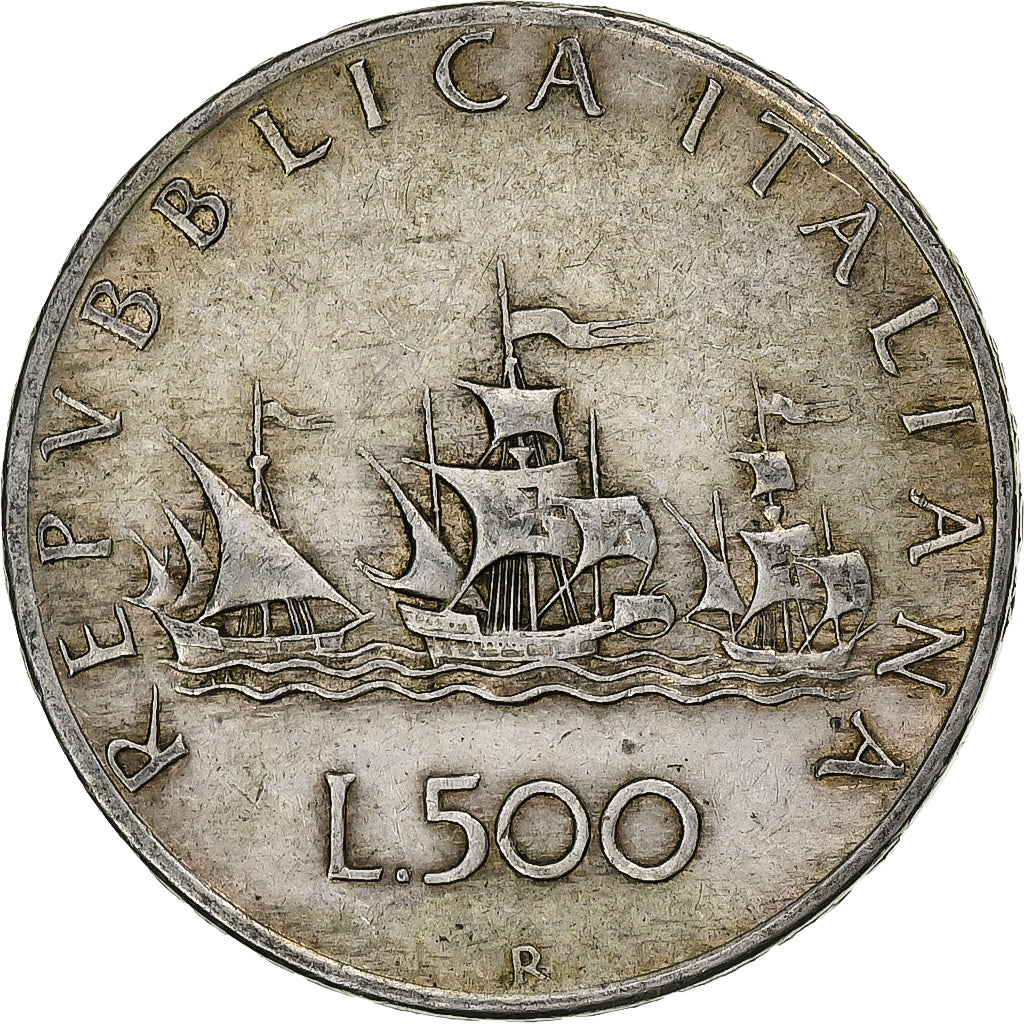 Italy, 500 Lire, 1965, Rome, Silver, EF(40-45), KM:98