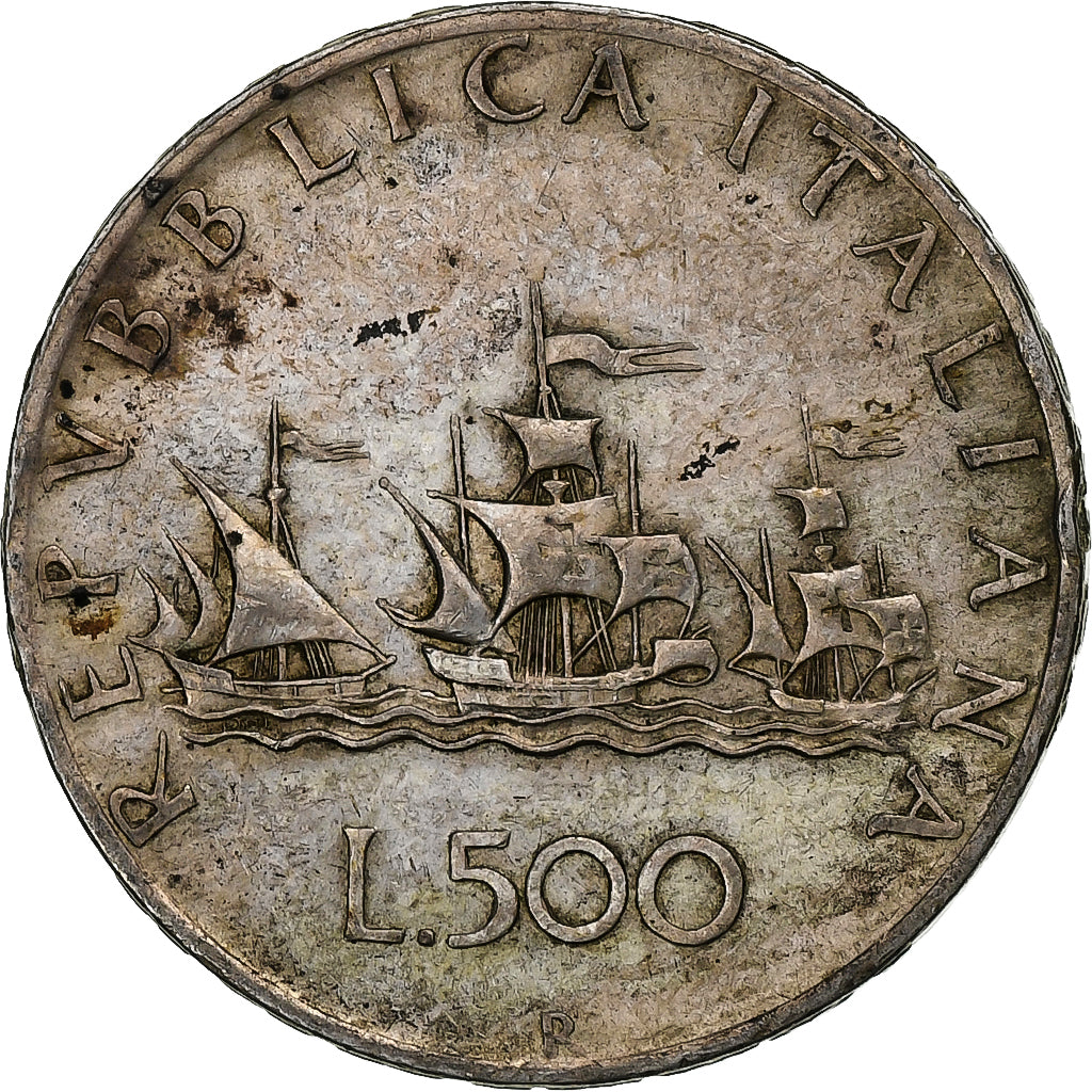 Italy, 500 Lire, 1965, Rome, Silver, EF(40-45), KM:98