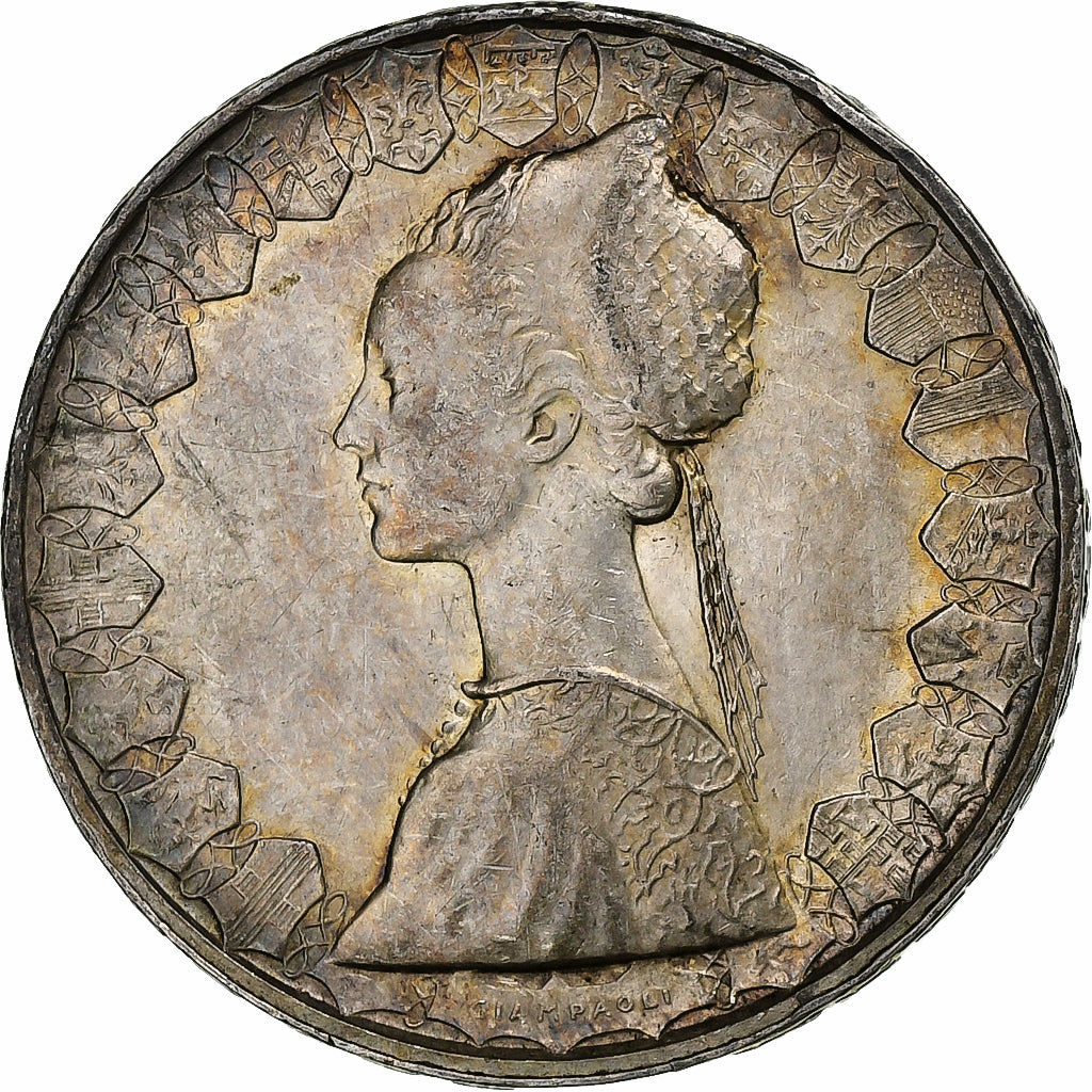 Italy, 500 Lire, 1965, Rome, Silver, AU(50-53), KM:98