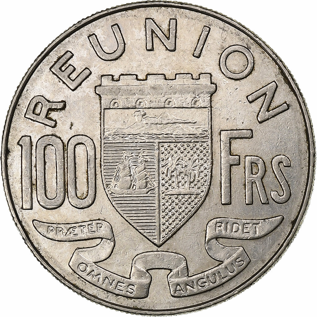 Réunion, 100 Francs, 1964, Paris, Nickel, AU(50-53), KM:13