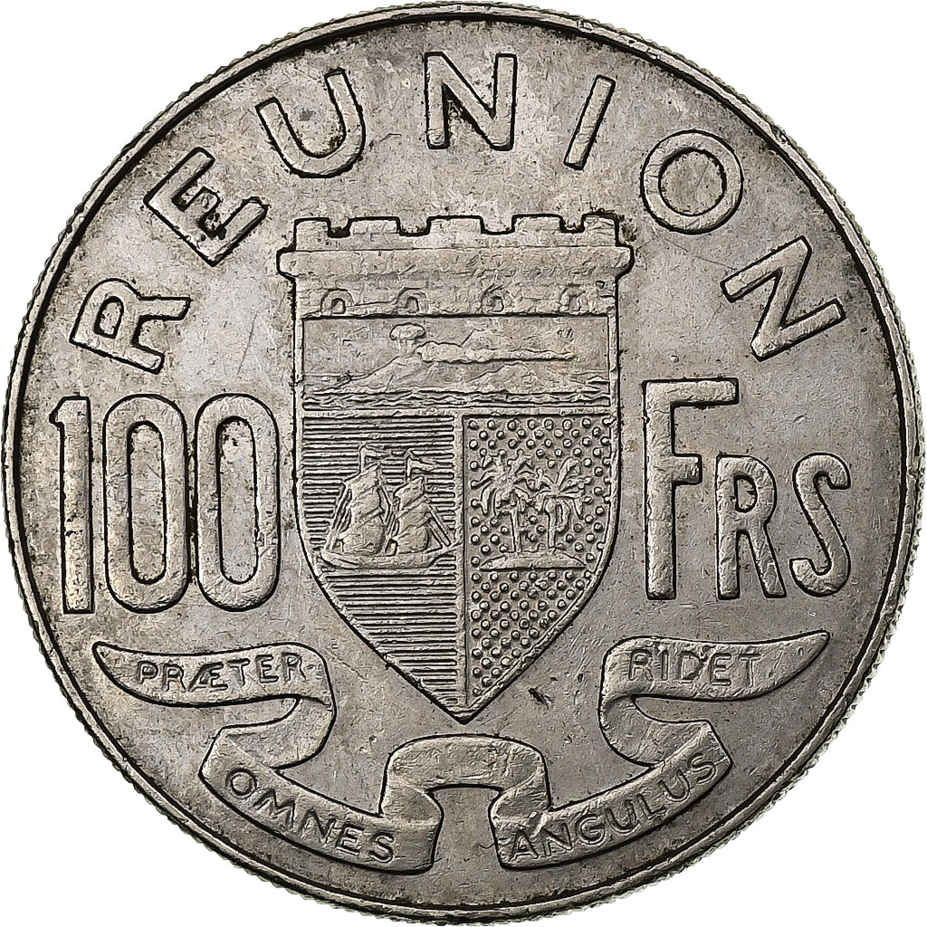 Réunion, 100 Francs, 1964, Paris, Nickel, AU(50-53), KM:13