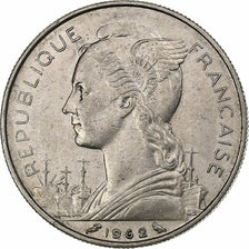 Réunion, 50 Francs, 1962, Nickel, AU(50-53), KM:12