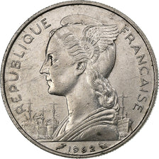 Réunion, 50 Francs, 1962, Nickel, TTB+, KM:12
