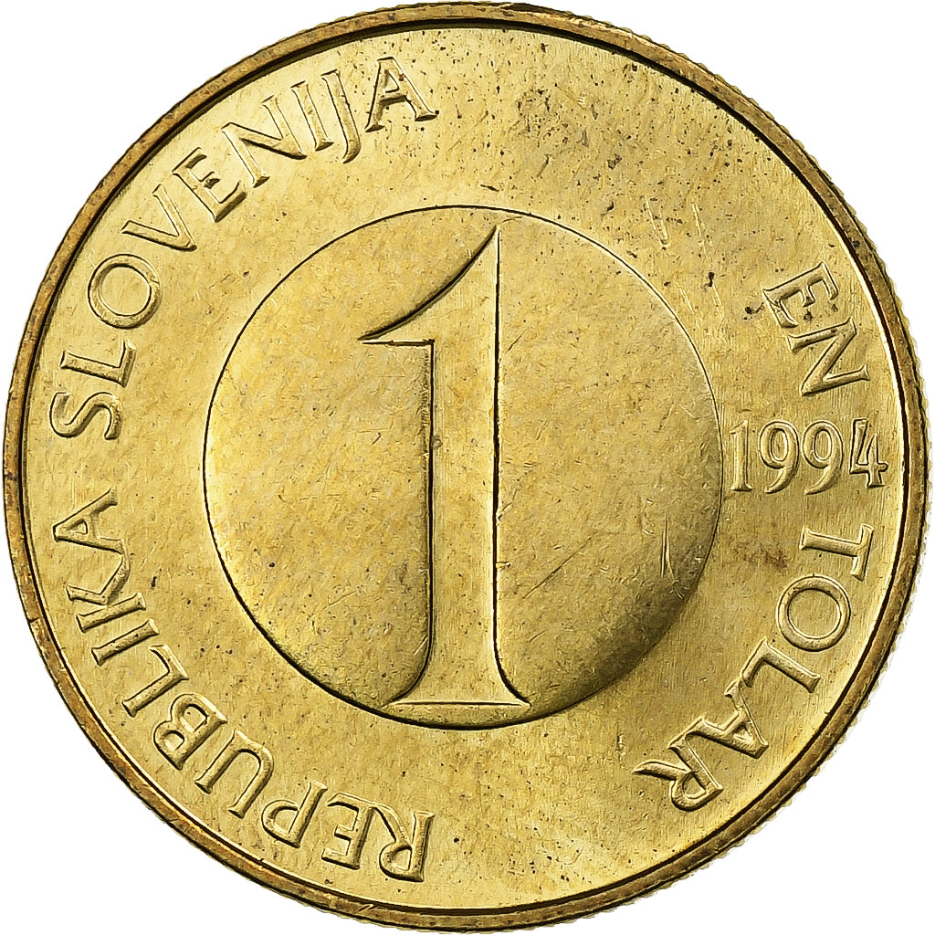 Slovénie, Tolar, 1994, Nickel-Cuivre, SUP+, KM:4