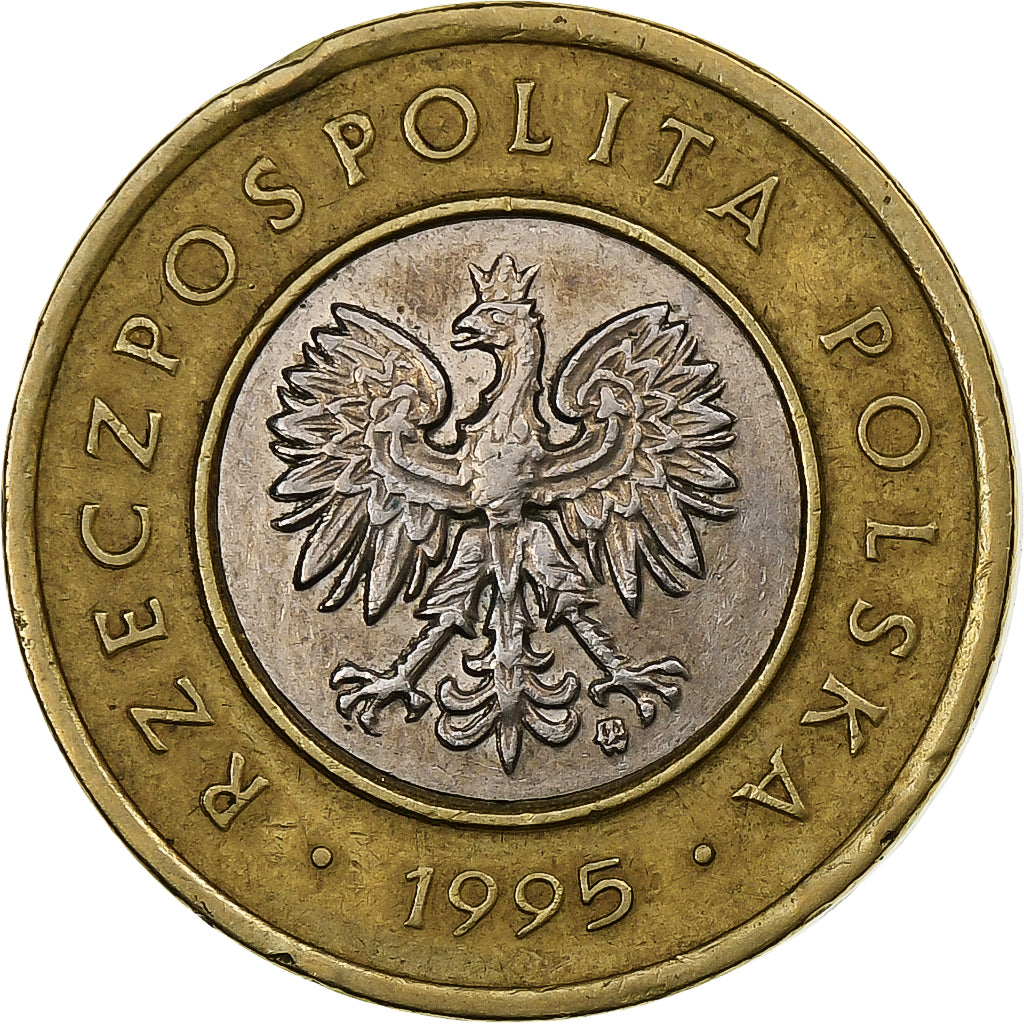 Polen, 2 Zlote, 1995, Warsaw, Bi-Metallic, SS, KM:283