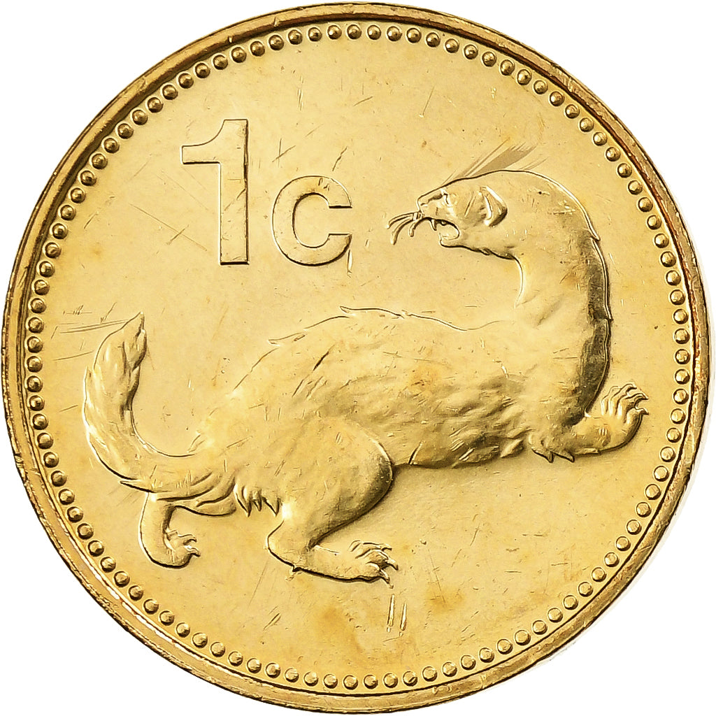 Malta, Cent, 1998, British Royal Mint, Mosiądz niklowy, MS(65-70), KM:93