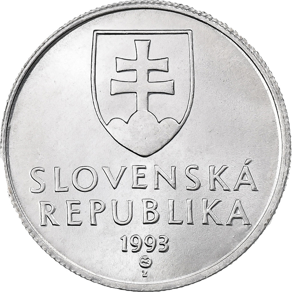 Slowakije, 20 Halierov, 1993, Aluminium, FDC, KM:18
