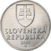 Slowakei, 2 Koruna, 2003, Nickel plated steel, UNZ, KM:13