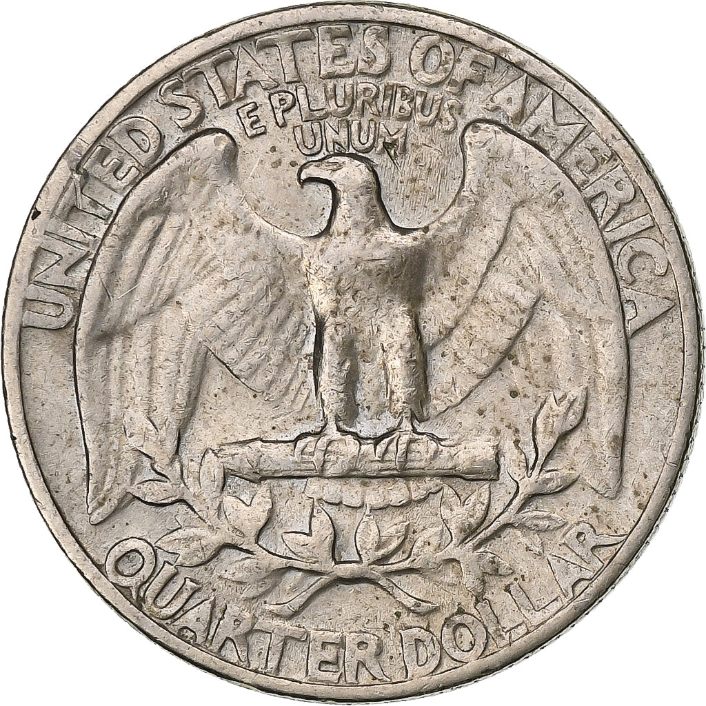 Estados Unidos, Quarter, Washington Quarter, 1965, U.S. Mint, Cobre - níquel