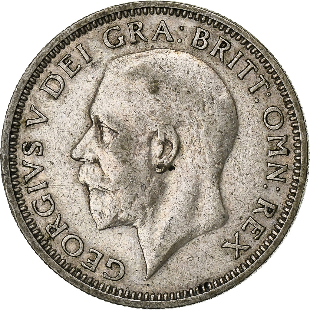 Grã-Bretanha, George V, Shilling, 1936, EF(40-45), Prata, KM:833