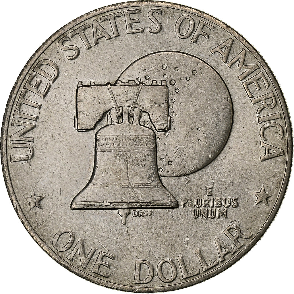 United States, Dollar, Eisenhower Dollar, 1976, Philadelphia, Copper-Nickel Clad