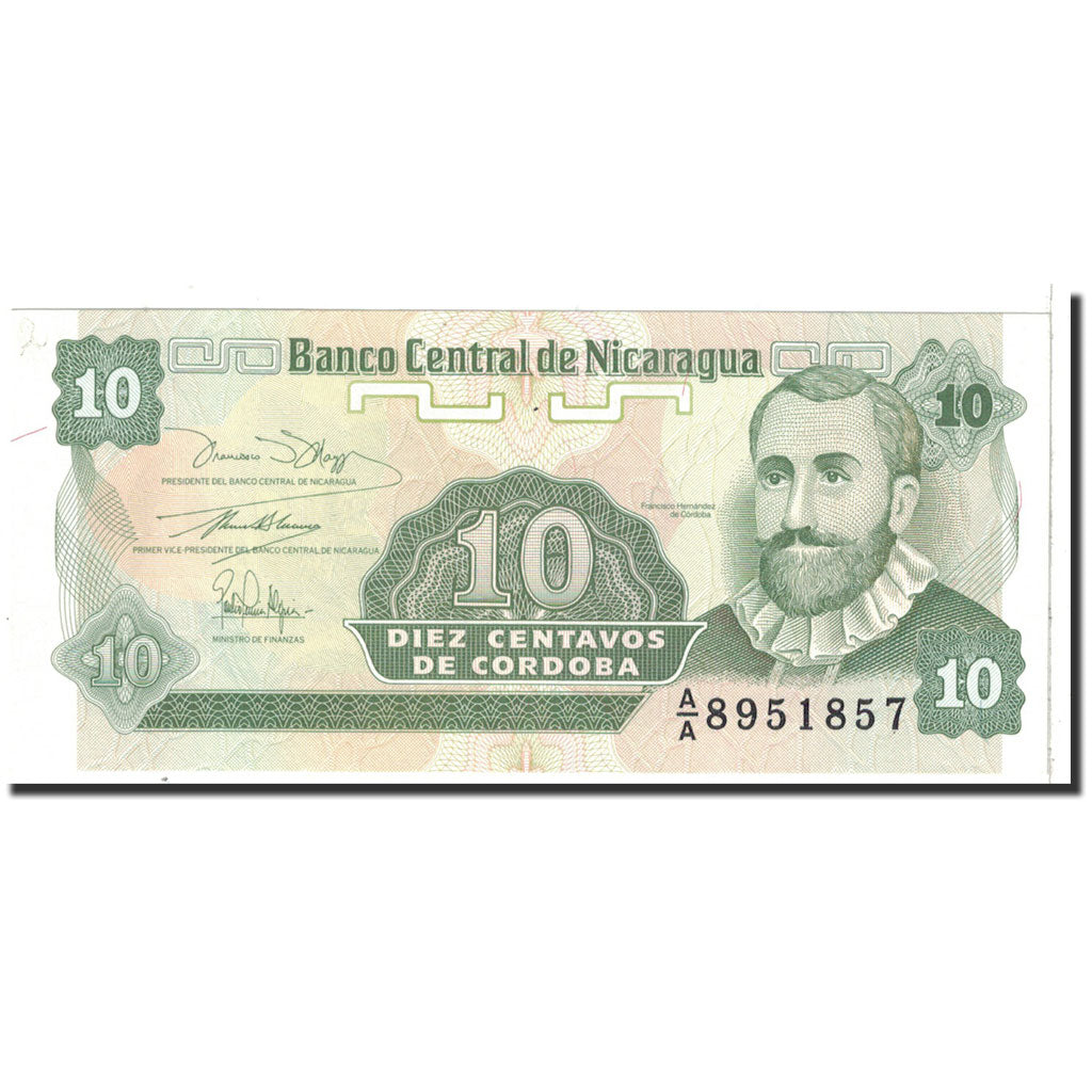 Banconote, Nicaragua, 10 Centavos, 1991, Undated, KM:169a, SPL