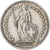 Suiza, Franc, 1944, Bern, Plata, MBC, KM:24