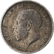 Gran Bretagna, 6 Pence, 1919, Argento, BB, KM:815