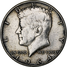 Vereinigte Staaten, Half Dollar, John F. Kennedy, 1964, Philadelphia, Silber