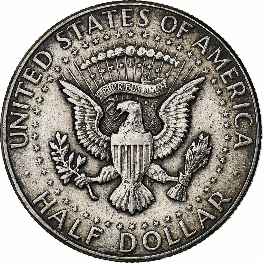 Vereinigte Staaten, Half Dollar, John F. Kennedy, 1964, Philadelphia, Silber
