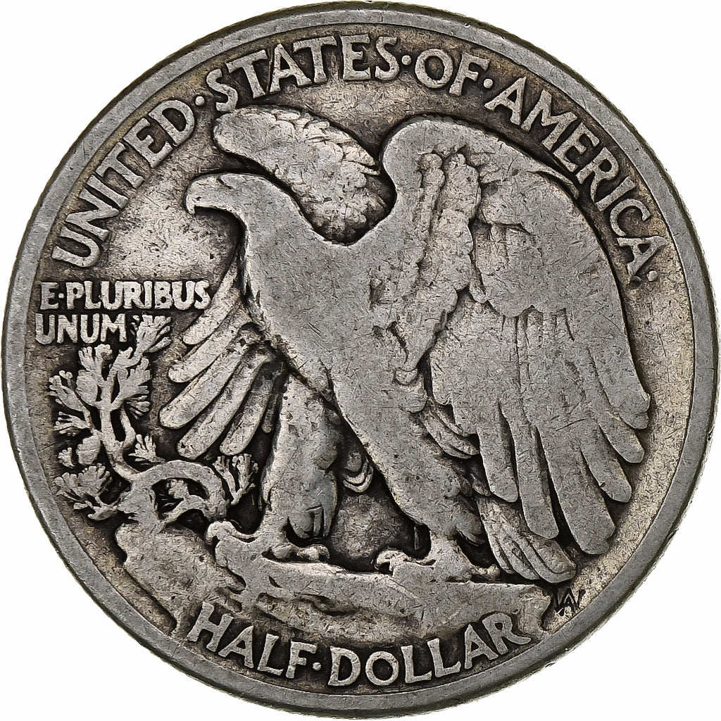 United States, Half Dollar, Walking Liberty Half Dollar, 1942, U.S. Mint