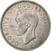 Grande-Bretagne, George VI, 1/2 Crown, 1939, Argent, TB+, KM:856