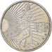 França, 10 Euro, Semeuse, 2009, Prata, AU(55-58), KM:1580