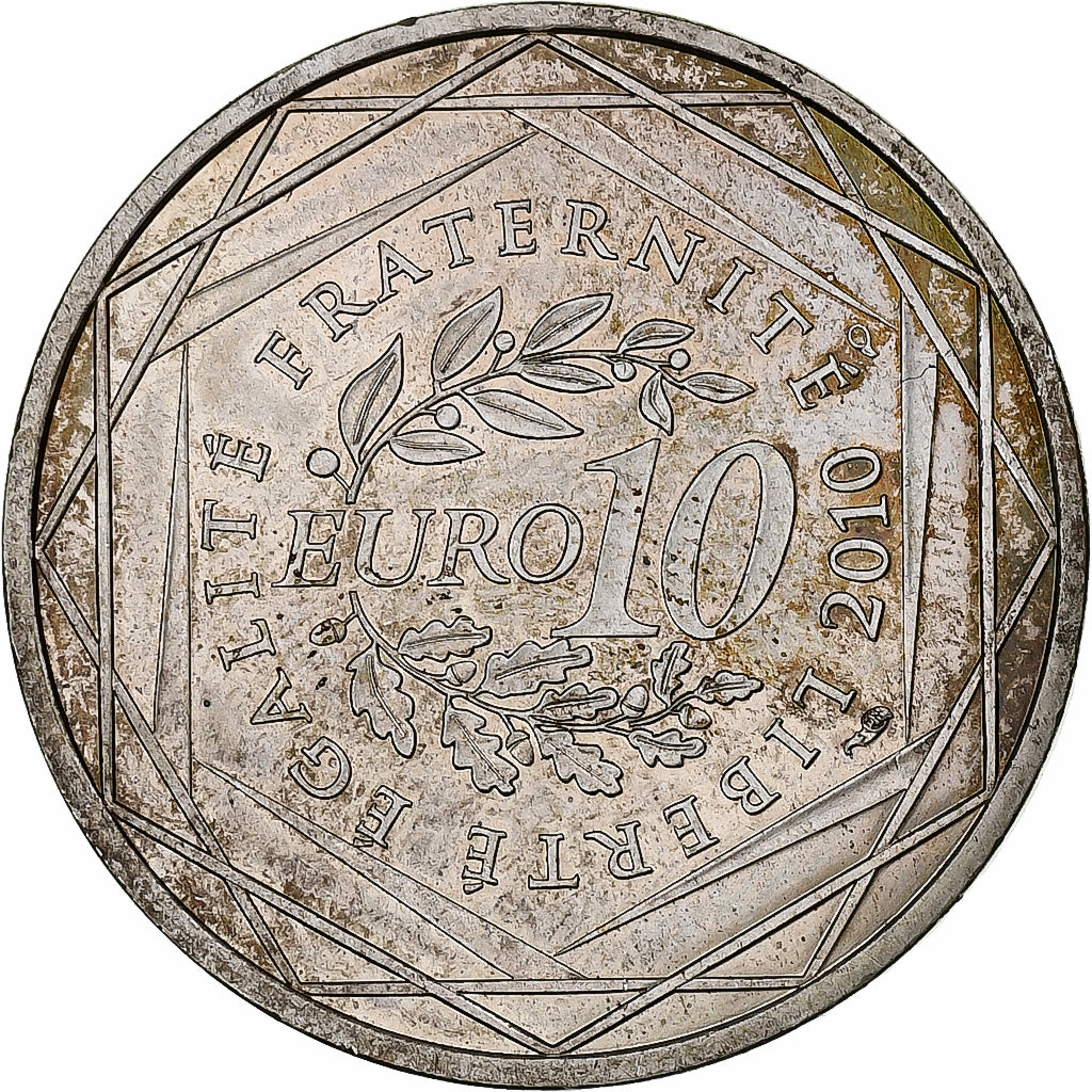 Frankreich, 10 Euro, Pays de la Loire, 2010, Paris, UNZ, Silber, KM:1665