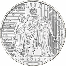 France, 10 Euro, 2012, Paris, Argent, SPL+, Gadoury:EU 516, KM:2073