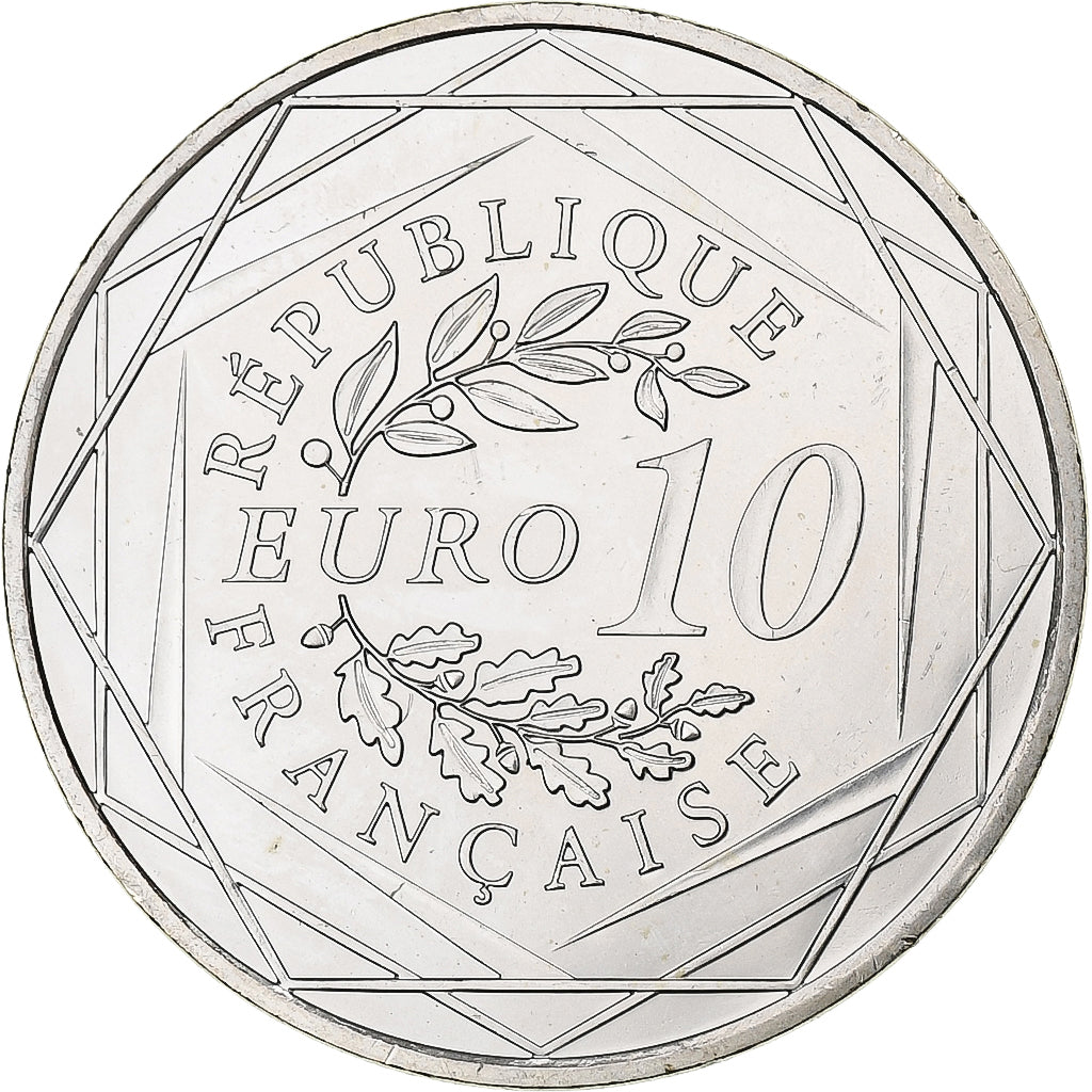 Frankreich, 10 Euro, 2012, Paris, Silber, UNZ+, Gadoury:EU 516, KM:2073