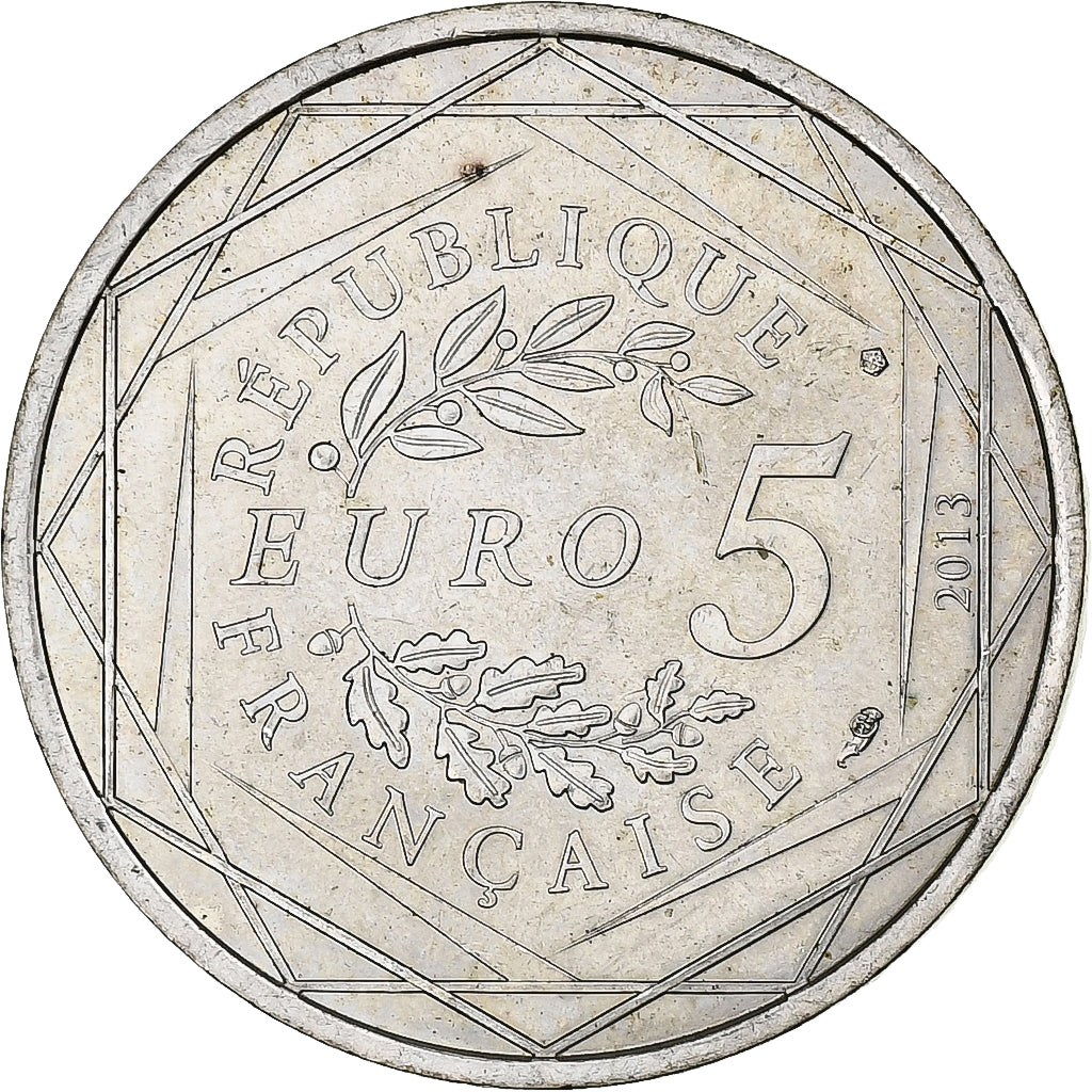 Frankreich, 5 Euro, Egalité, 2013, Silber, VZ+, Gadoury:EU646
