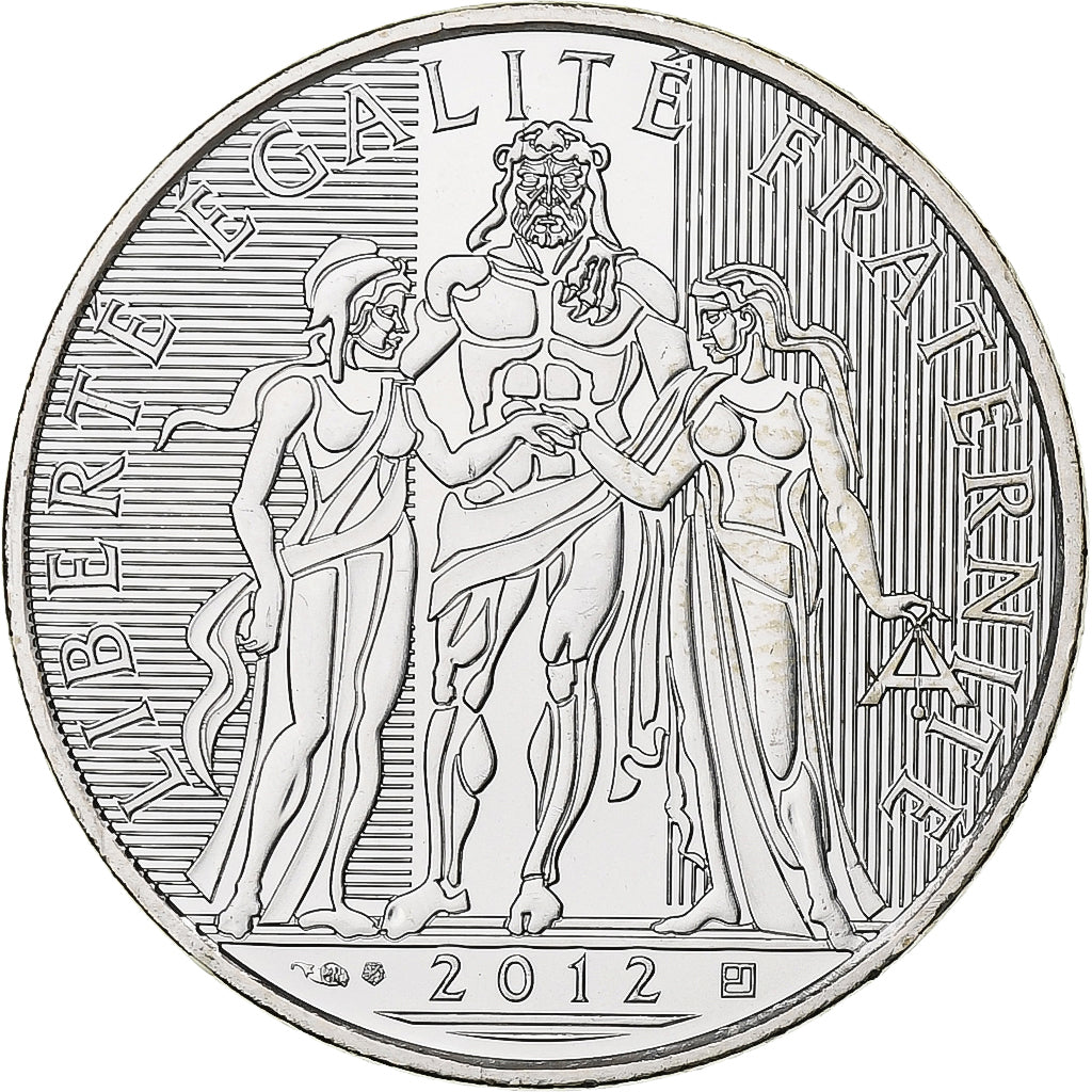 Frankreich, 10 Euro, 2012, Paris, Silber, STGL, Gadoury:EU 516, KM:2073