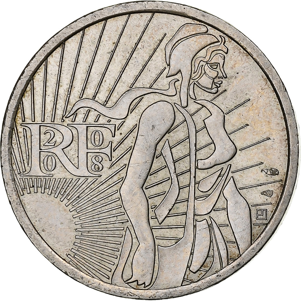 Frankreich, 5 Euro, 2008, Silber, SS+, Gadoury:EU287, KM:1534