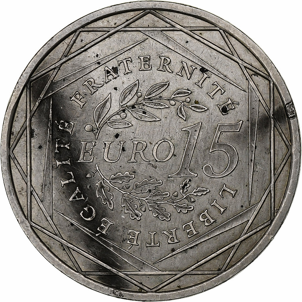 Frankreich, 15 Euro, 2008, VZ, Silber, Gadoury:2, KM:1535