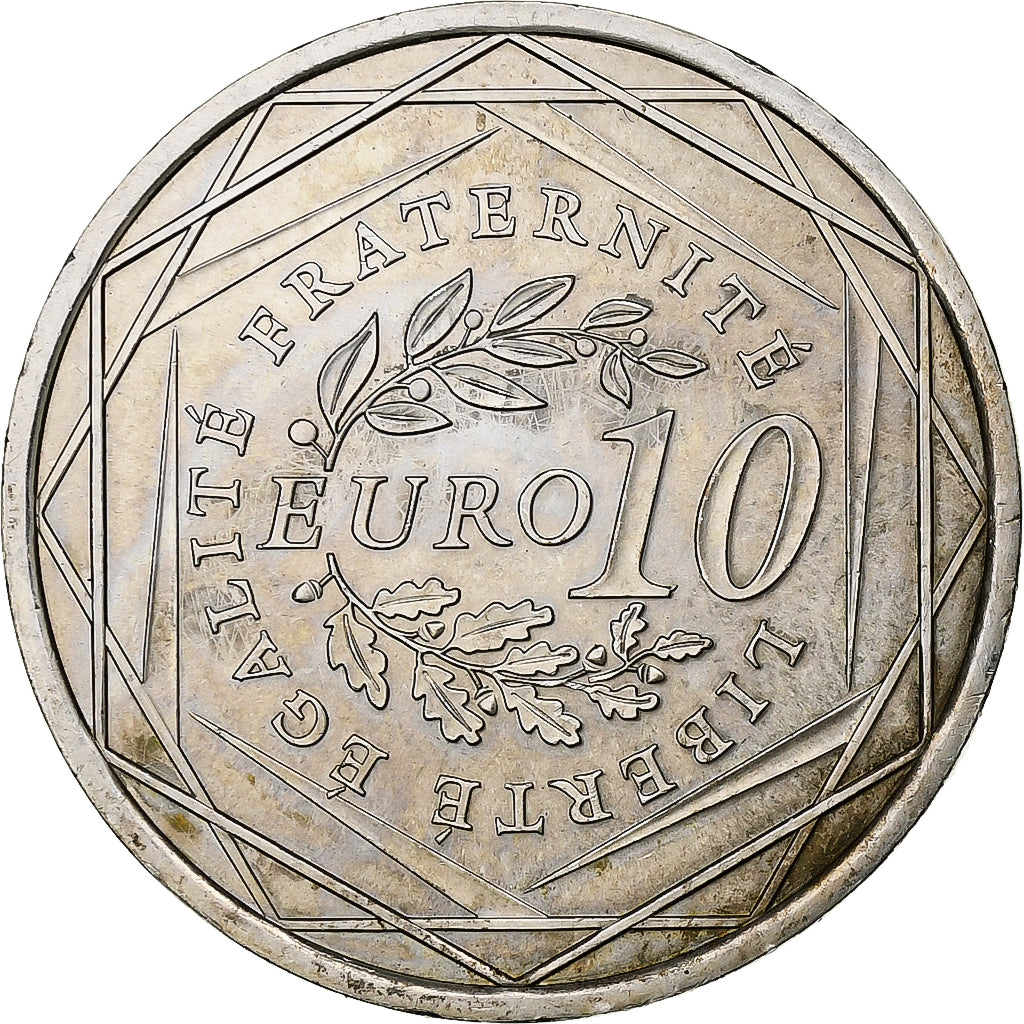 France, 10 Euro, Semeuse, 2009, Argent, SUP, KM:1580