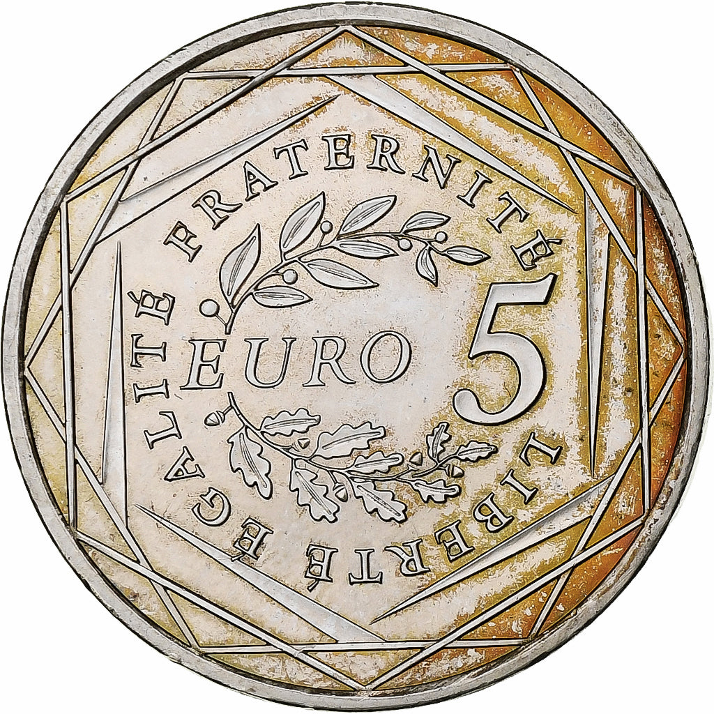 Frankreich, 5 Euro, 2008, Silber, VZ, Gadoury:EU287, KM:1534