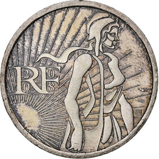 France, 5 Euro, 2008, Silver, AU(55-58), Gadoury:EU287, KM:1534