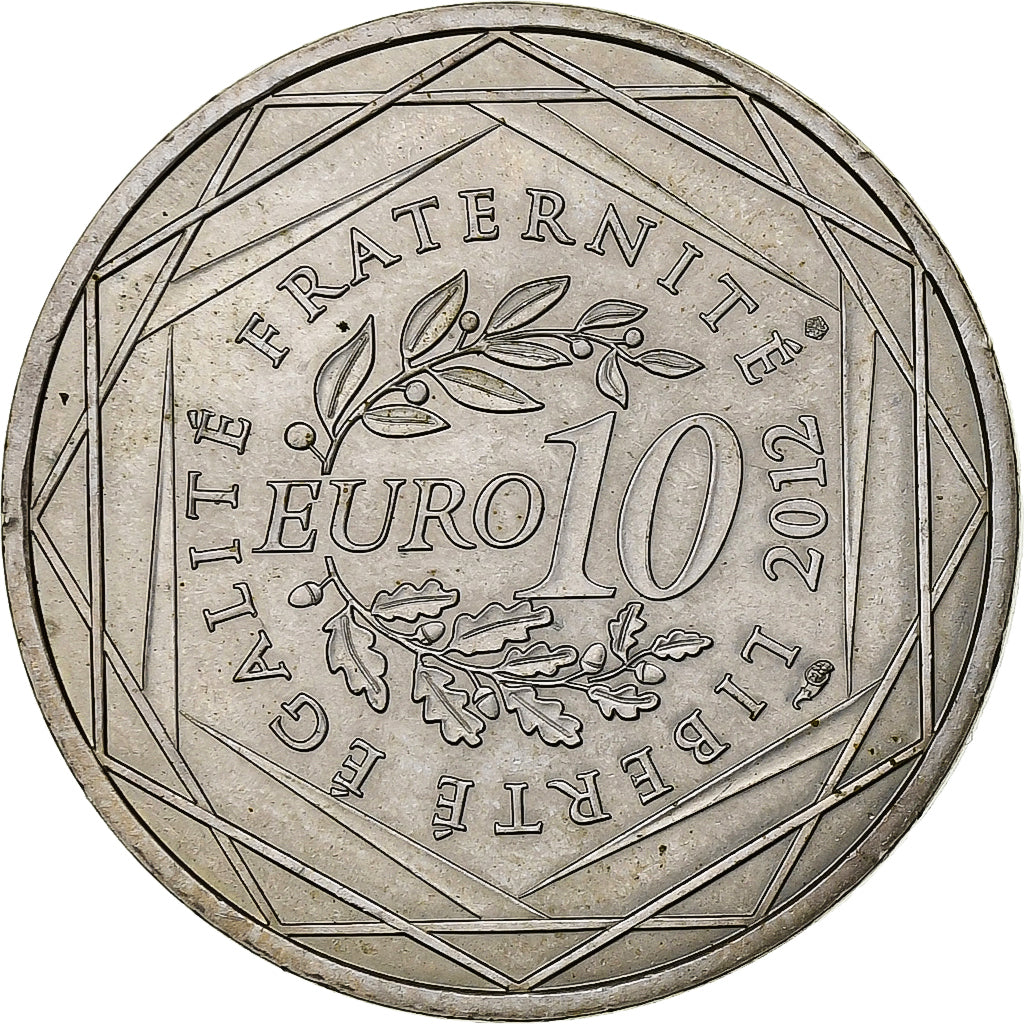 Frankreich, 10 Euro, Champagne-Ardenne, Camille Claudel, 2012, Paris, Silber