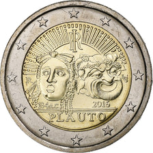 Italy, 2 Euro, Plautus, 2016, Rome, Bi-Metallic, MS(65-70)