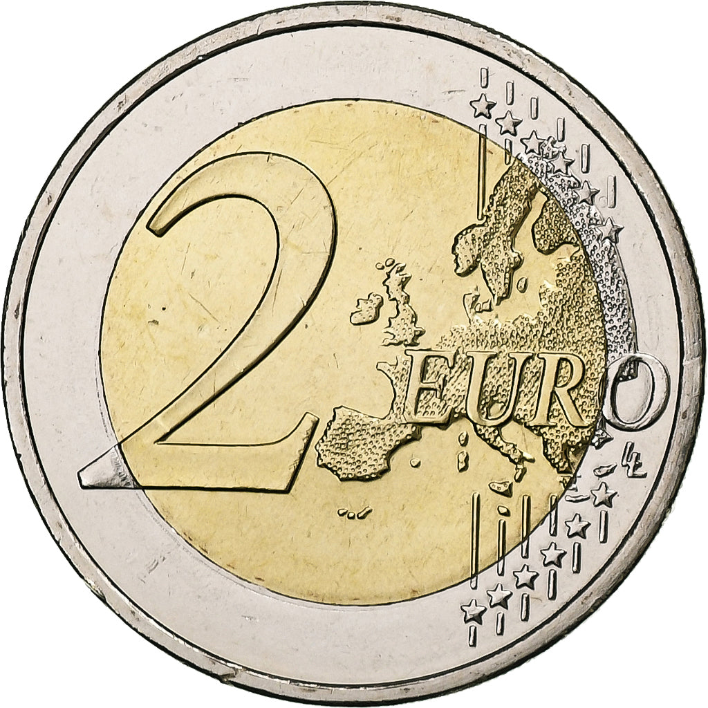 Grecja, 2 Euro, Dimitris Mitropoulos, 2016, Athens, Bimetaliczny, MS(65-70)