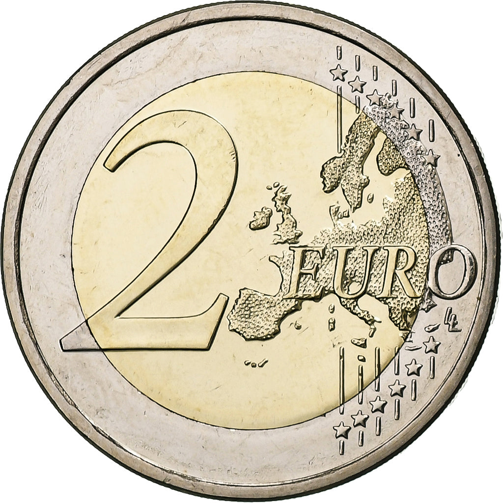 Finlandia, 2 Euro, Georg Henrik von Wright, 2016, Vantaa, Bi-metallico, FDC