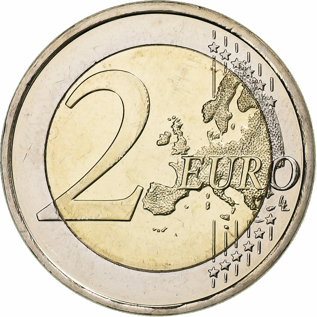 Finlandia, 2 Euro, Akseli Gallen-Kallela, 2015, Vantaa, Bimetálico, FDC