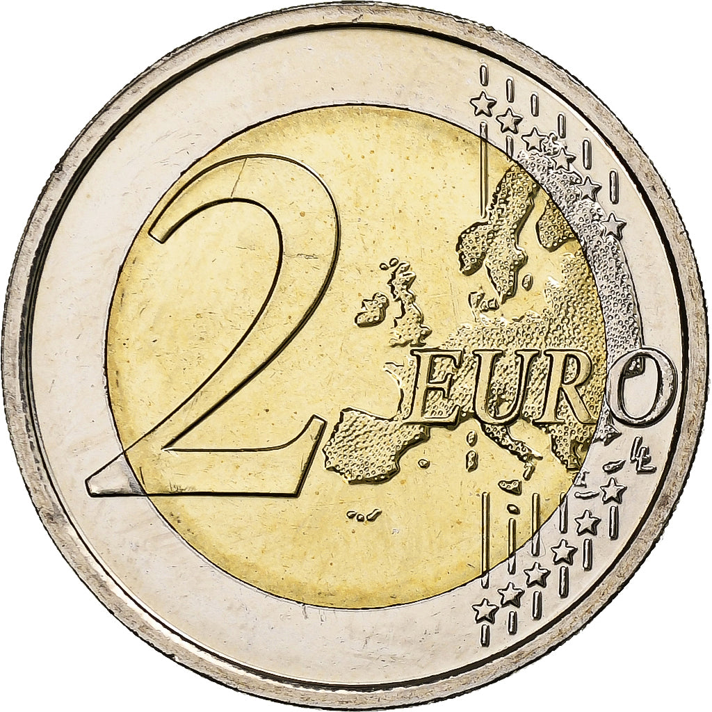 Belgium, 2 Euro, Summer Olympics 2016 in Rio de Janeiro, 2016, Brussels