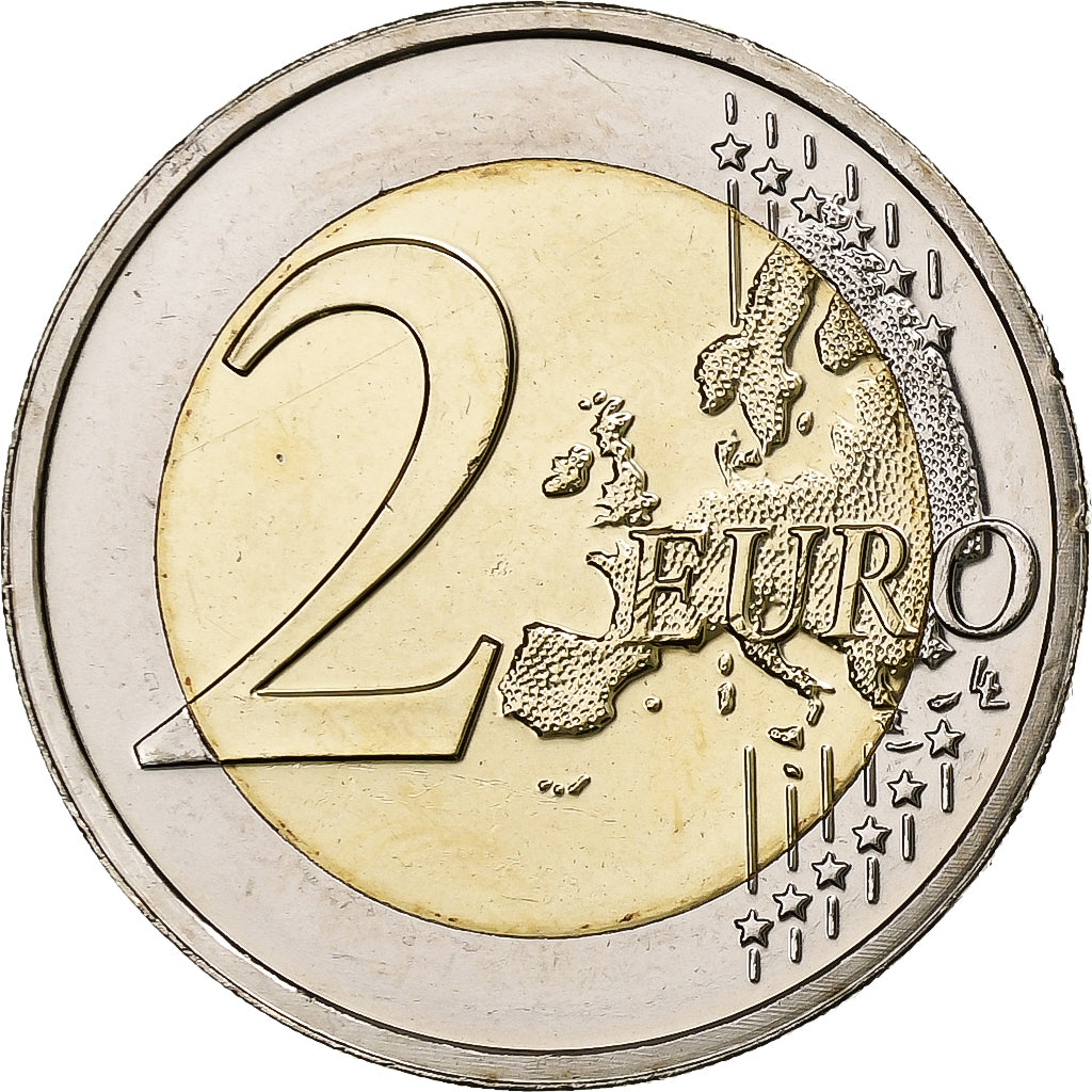 Malta, 2 Euro, Republic of Malta 1974, 2015, Bi-metallico, FDC