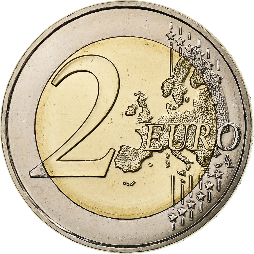 Malta, 2 Euro, Ġgantija Temples, 2016, Bi-Metallic, FDC