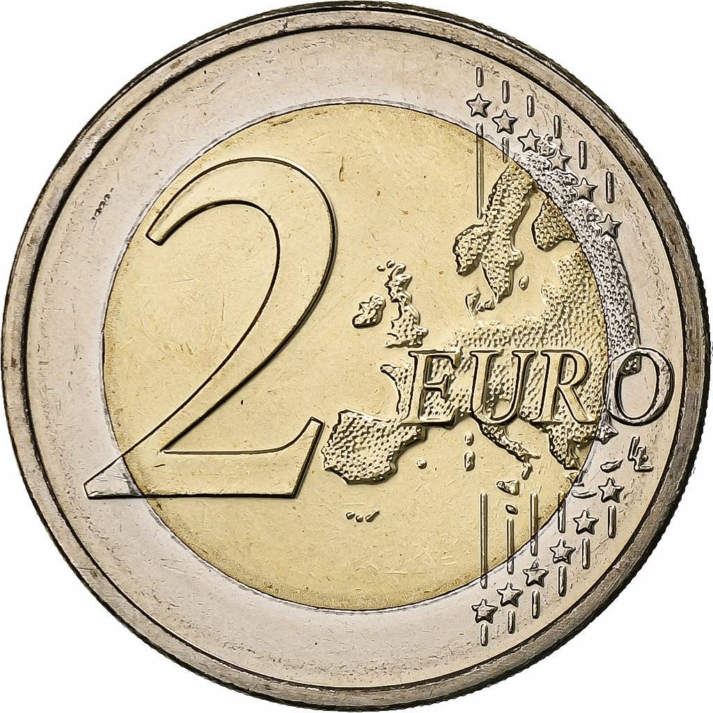 Luxembourg, 2 Euro, Henri I Accession, 2015, Utrecht, Bi-Metallic, MS(65-70)