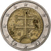 Slowakije, 2 Euro, Double Cross, 2009, Kremnica, Bi-Metallic, UNC-