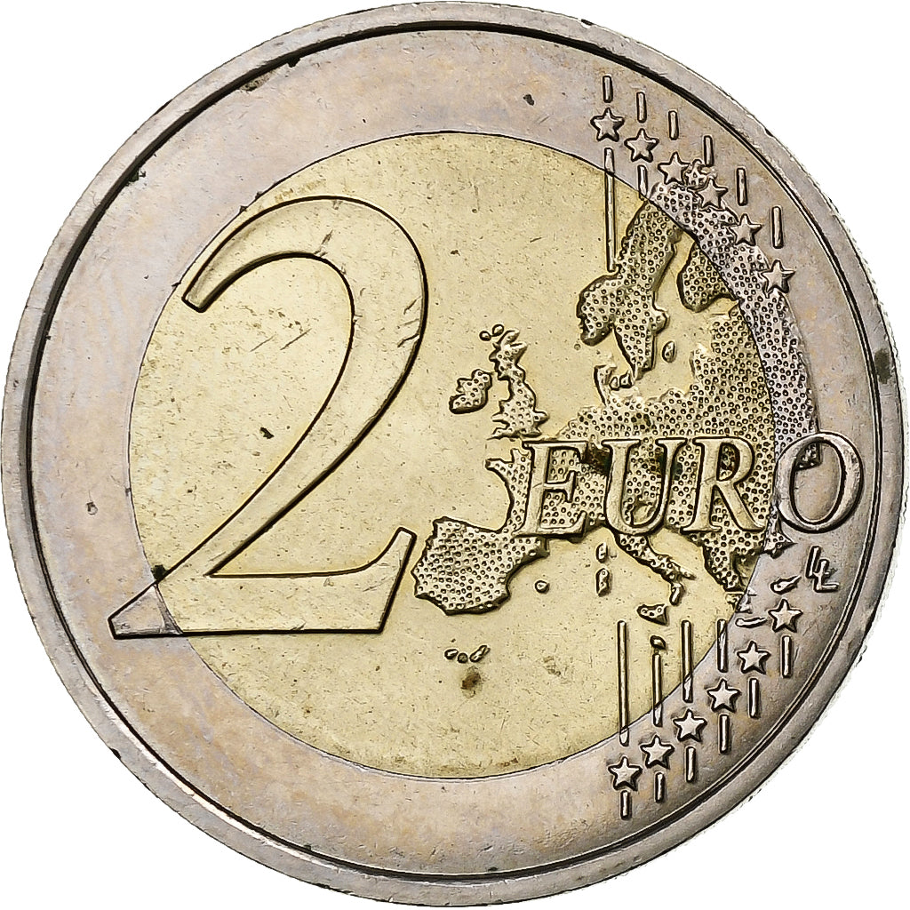 Monaco, 2 Euro, Albert II, 2012, Paris, Bi-metallico, SPL