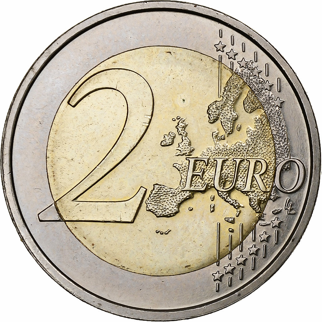 Latvia, 2 Euro, Riga – European Capital of Culture 2014, 2014, Vilnius
